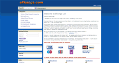 Desktop Screenshot of efixings.com